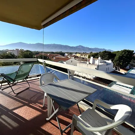 4 Personnes Bord De Mer, Avec Climatisation Et Parking - Fr-1-837-49 * Argelès-sur-Mer